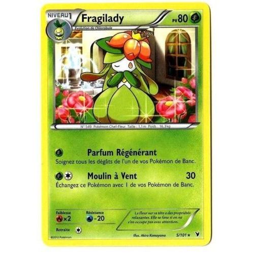 Fragilady (5/101) - Pokemon Noir Et Blanc Nobles Victoires