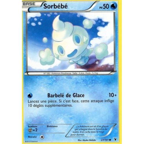 Sorbébé (27/101) - Pokemon Noir Et Blanc Nobles Victoires