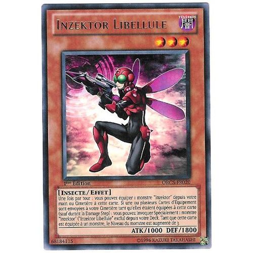 Yu-Gi-Oh ! Inzektor Libellule Orcs-Fr020 Rare 1ère Ed