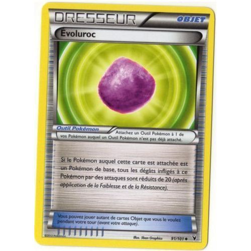 Dresseur Evoluroc (91/101) - Pokemon Noir Et Blanc Nobles Victoires