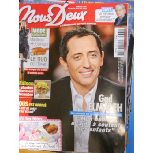 Nous Deux 3361 Dave Gad Elmaleh Mireille Dumas Dick Rivers