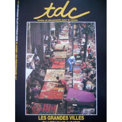 Tdc  N° 505 : Les Grandes Villes D'afrique