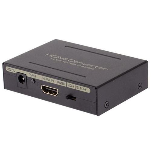 Audio Extractor To -Compatible + Optical Toslink Spdif + Rca L/R Stereo Analog Audio Output -Compatible