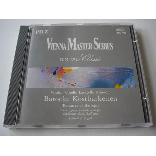 Cd Vienna Master Series Vivaldi Corelli Locatelli Albinoni Barocke Kostbarkeiten