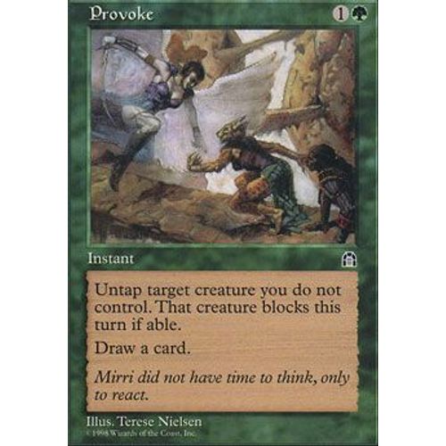 Provocation ( Provoke ) - Magic Mtg - Forteresse Vf E 113 - C