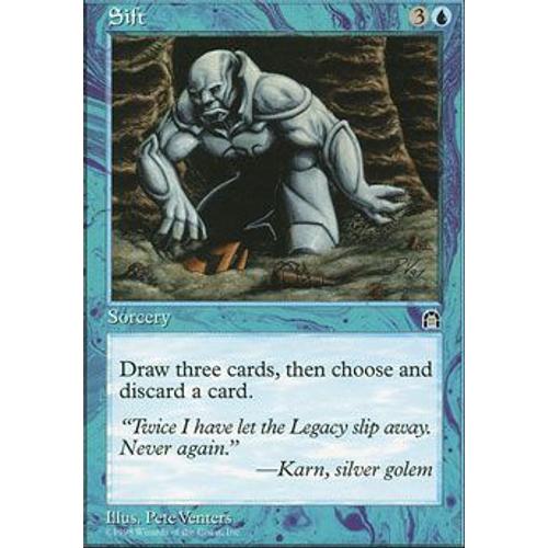 Tamis ( Sift ) - Magic Mtg - Forteresse Vf E 42 - C