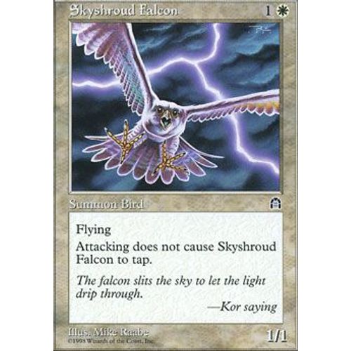Faucon De Linciel ( Skyshroud Falcon ) - Magic Mtg - Forteresse Vf E 16 - C