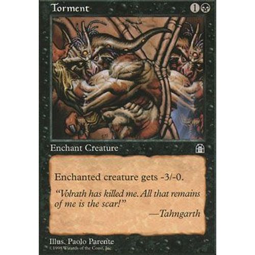 Tourment ( Torment ) - Magic Mtg - Forteresse Vf E 73 - C