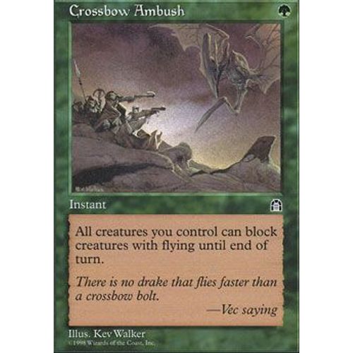 Embuscade D'arbalétriers ( Crossbow Ambush ) - Magic Mtg - Forteresse Vf E 105 - C