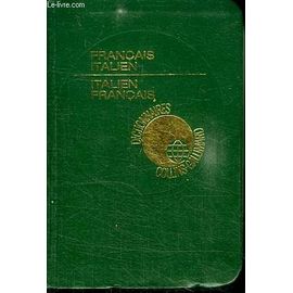 Dictionnaire Francais Italien, Italien Francais.