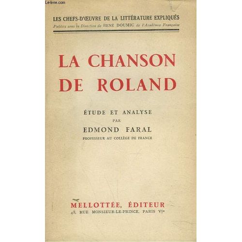 La Chanson De Roland