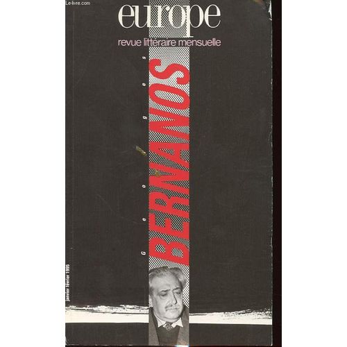 Revue Europe : Bernanos