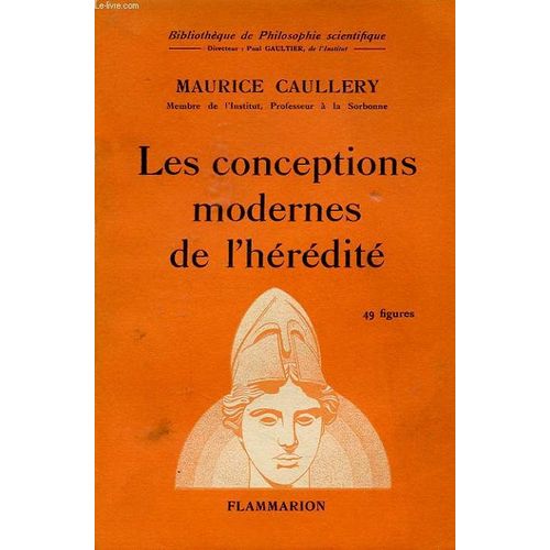 Les Conceptions Modernes De L Heredite
