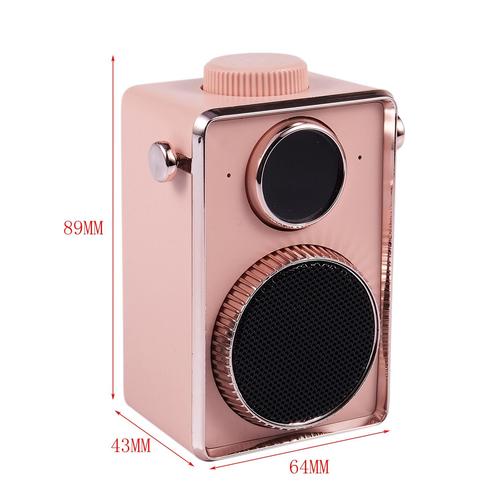 Portable Bluetooth Speaker Retro Wireless Play Portable Age Speaker