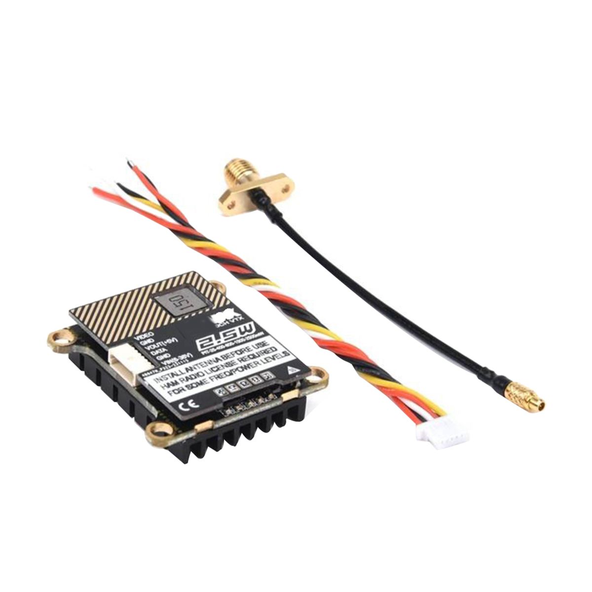 5.8g 2.5w Fpv Vtx 40ch 2500mw For Rc Fixed Wing Fpv Long Ran... - 2