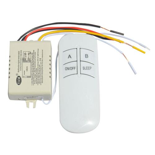 Wireless On/Off 2 Way 220v Lamp Remote Control Switch Receiver Transmitter Controller Lamp Home Replacements Parts