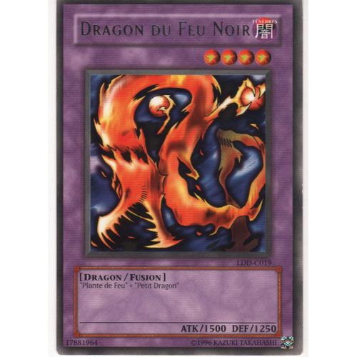 Dragon Du Feu Noir - Yu-Gi-Oh ! - Rare - Ldd-C019