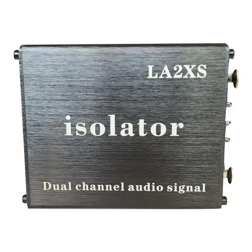La2xs Audio Isolator Noise Reduction Filter Eliminates Current Noise Dual-Channel 6.5 Xlr Mixer Audio Isolator