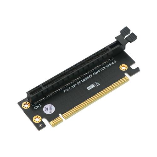 Pci-E16x 4.0 Graphics Card Test Adapter Board Multifunctional 2u Server Chassis Pci-E 4.0 90 Degree Adapter Card