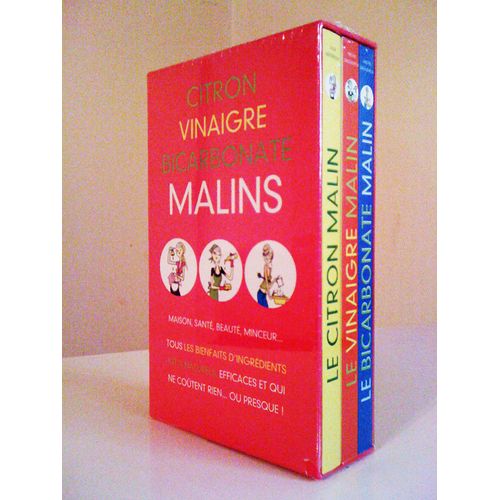 Citron, Vinaigre, Bicarbonate Malins