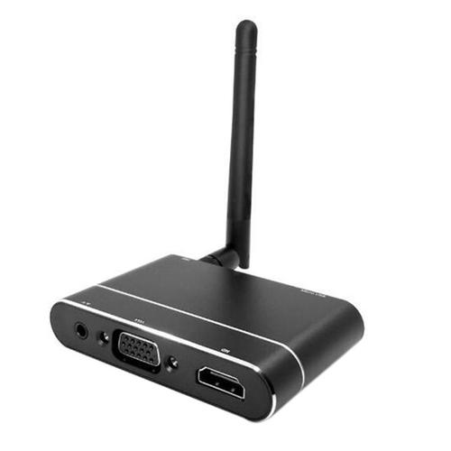 Wireless Wifi Hd Vga Av Display Adapter Miracast Airplay Dlna Screen Mirroring For Xr Ios Android Phones