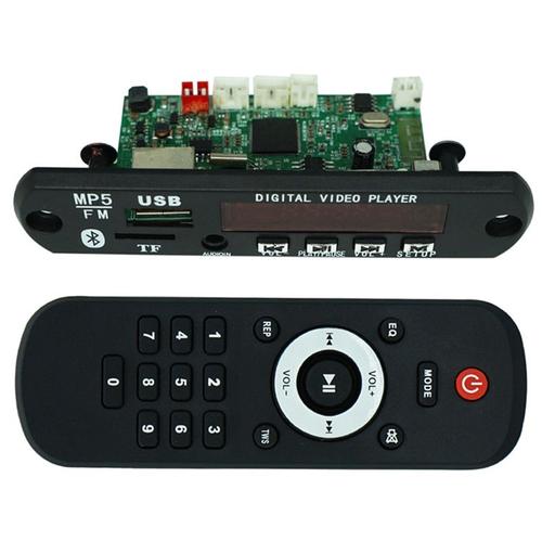 Video Audio Decoder Bluetooth 5.0 Lossless Audio Decoding Board Mp4 Mp5 Hd Ape Wav Mp3 Car Player