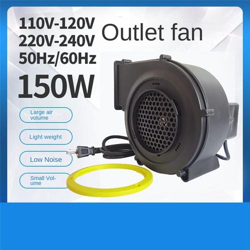 150w Small Dust Removal Electric Blower Cartoon Toy Inflatable Model Blower Centrifugal Blower Ac220-240v Blower Uk Plug