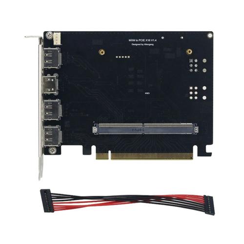 To Pci Adapter Board For Laptop Gpu To Pc Conversion Compatible With For 10/20/30 Series & Rtx,Gtx,For Amd Graphics Card