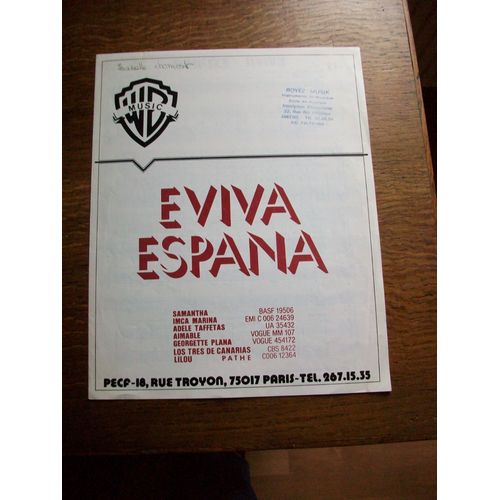 Eviva Espana