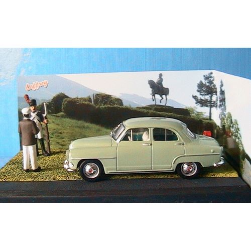Diorama Simca Aronde P60 Rn7 Le Grognard Ixo 1/43 Gap Grenoble Route Napoleon-Ixo