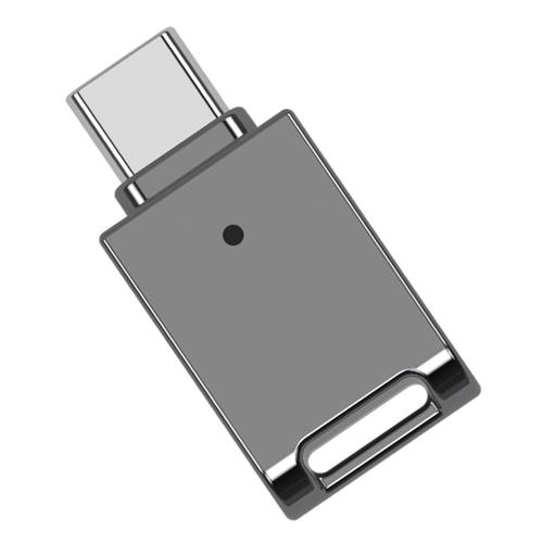 64G USB Flash Drive Drive Memory Stick Type-C Memory Stick USB3.1 Flash Memory Keychain(Dark Gray)