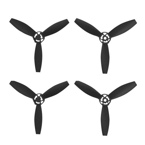 4pcs Suitable For Parrot Bebop 2 Drone Propeller Blades Drone Accessories Black-Générique