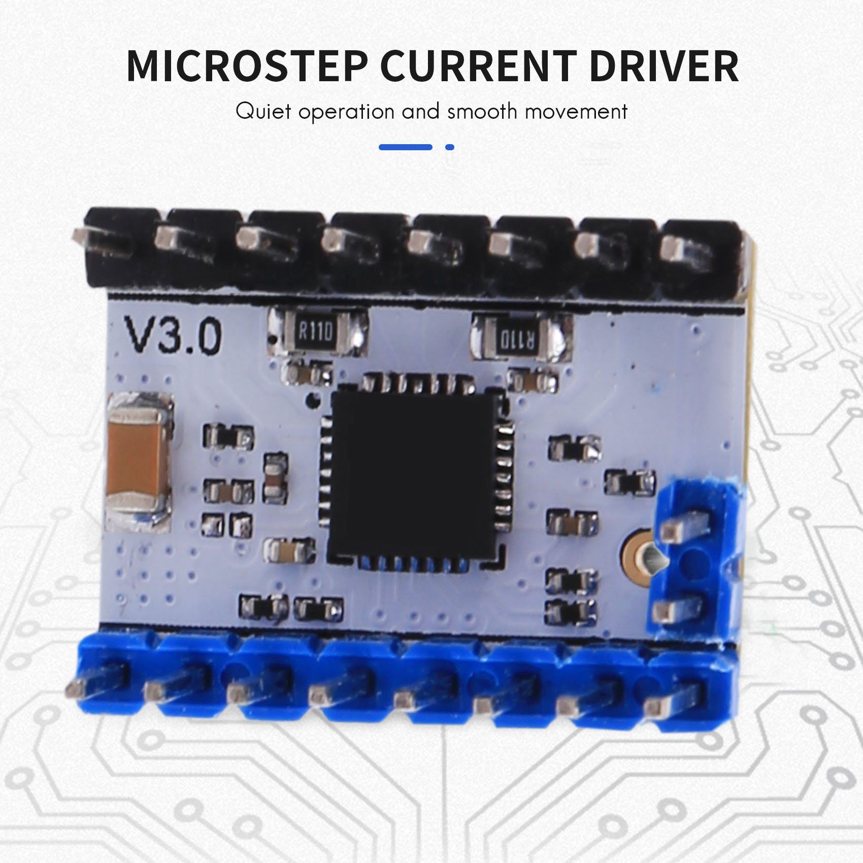 5pcs Tmc2209 V3.0 Stepper Motor Driver Stepping Rod Silent D... - 3