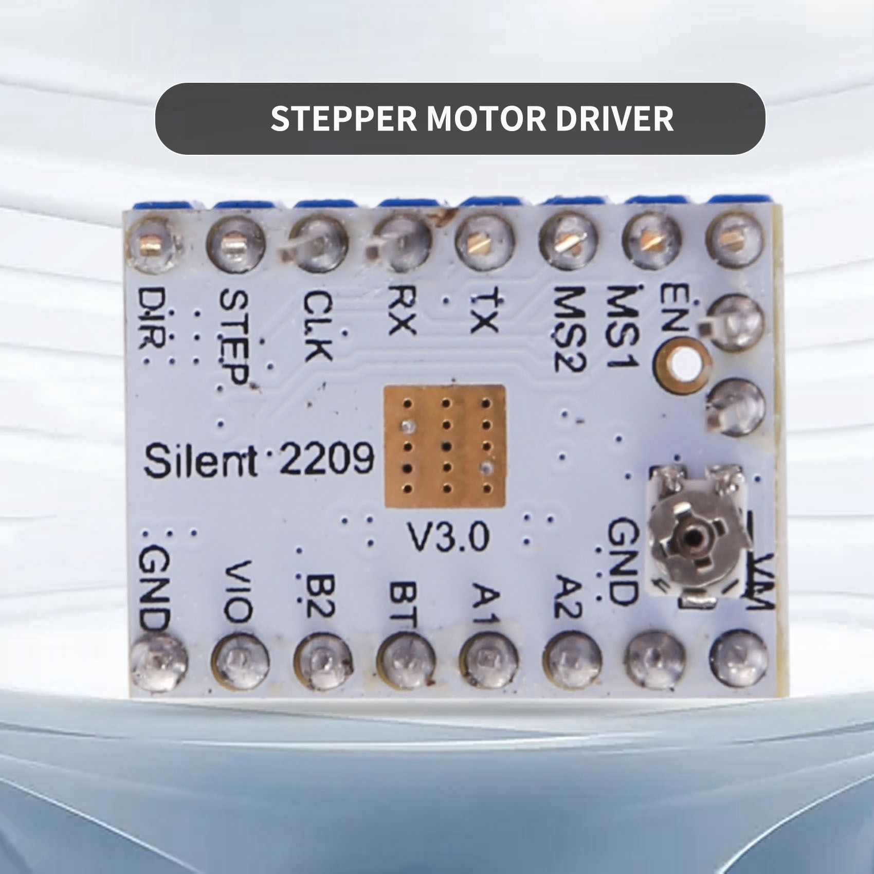 5pcs Tmc2209 V3.0 Stepper Motor Driver Stepping Rod Silent D... - 4