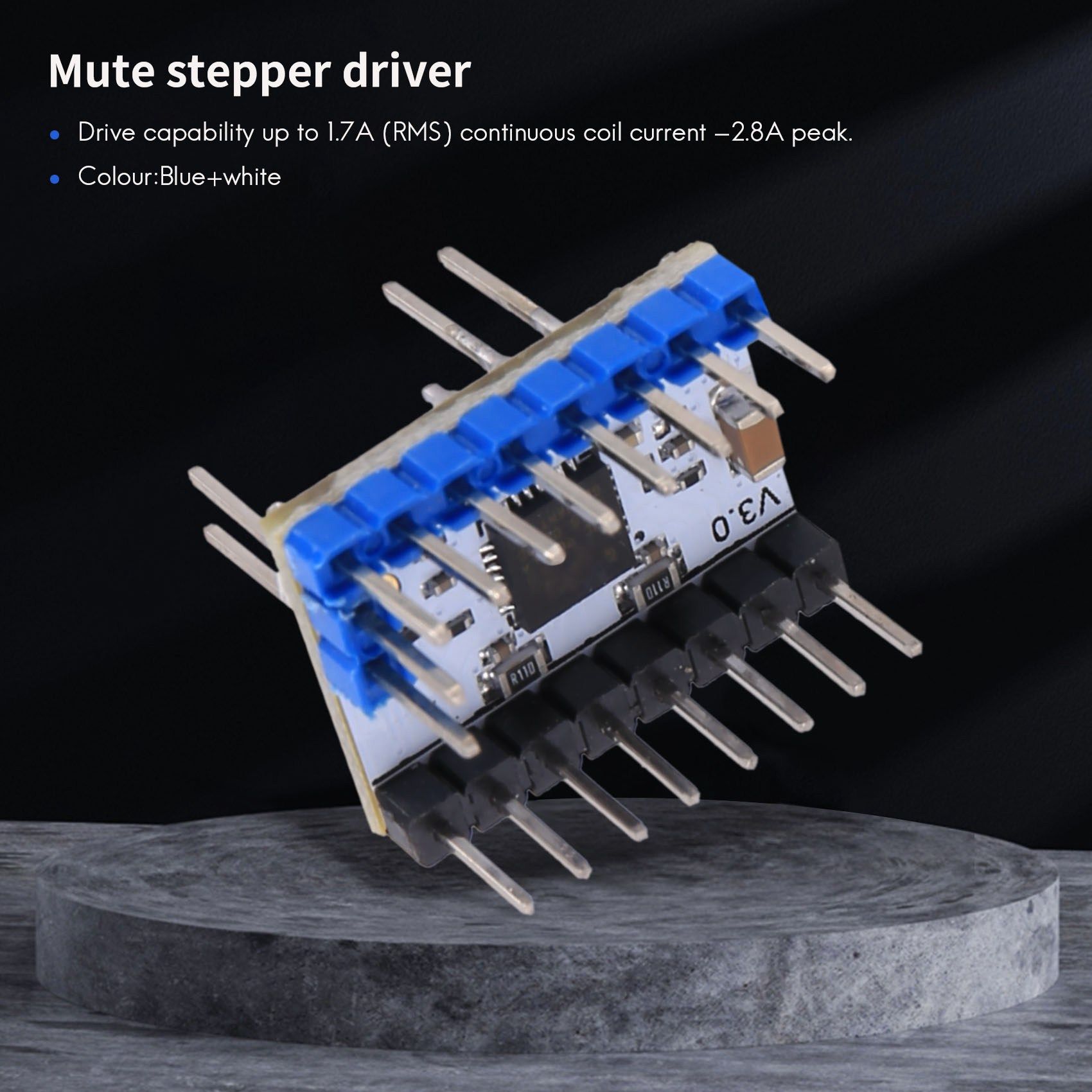 5pcs Tmc2209 V3.0 Stepper Motor Driver Stepping Rod Silent D... - 5