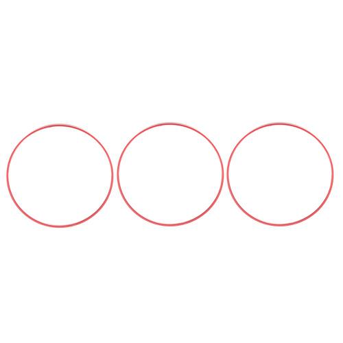 3pcs New Red Indicator Ring Circle For Ef 24-105mm 24-105 F/4l Is Lens Repair Parts
