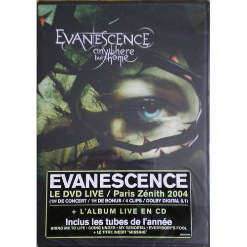 Evanescence "Anywhere But Home" Live Paris / Edition Dvd + Cd