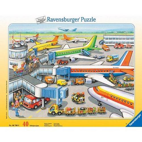 Puzzle 40 Pièces - Aéroport : Zone D'embarquement