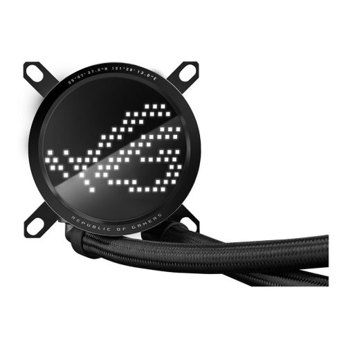 ASUS ROG RYUO III 240 ARGB - Système de refroidissement liquide de processeur - Taille de radiateur : 240 mm - (pour : LGA1156, LGA1155, LGA1150, LGA1151, AM4, LGA1200, LGA1700, AM5) - base...