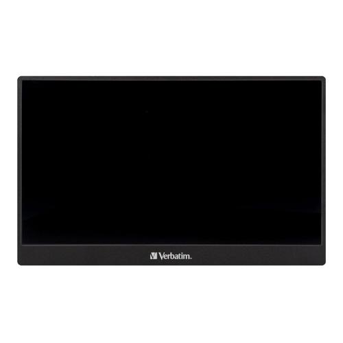 Verbatim PMT-17 - Écran LED - 17.3" - portable - écran tactile - 1920 x 1080 Full HD (1080p) - IPS - 1000:1 - HDMI, 2xUSB-C - haut-parleurs