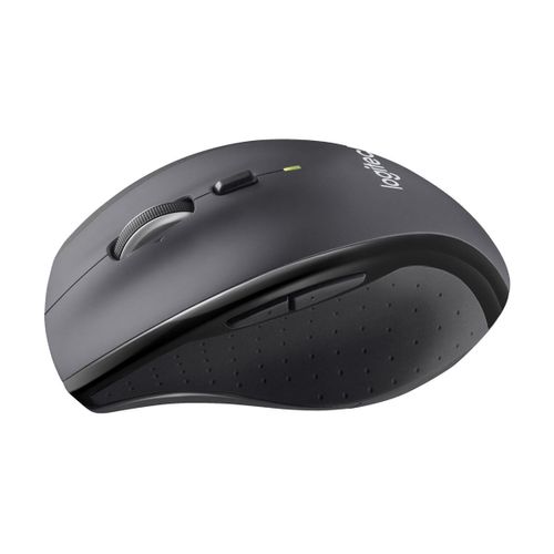 Logitech M705 - Souris - pour droitiers - laser - sans fil - 2.4 GHz - récepteur sans fil USB - gris