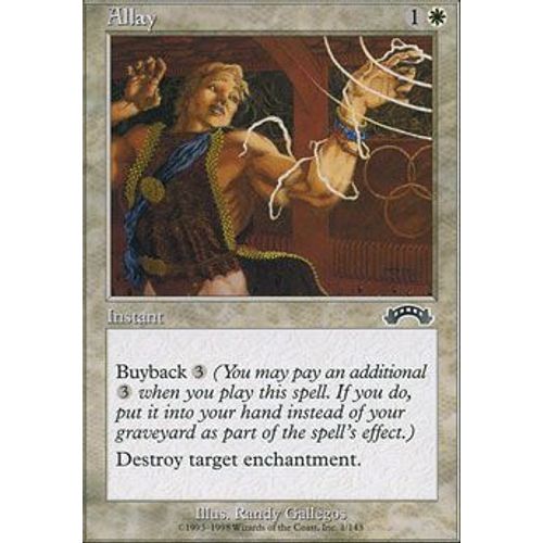 Apaisement ( Allay ) - Magic Mtg - Exode Vf E 1 - C