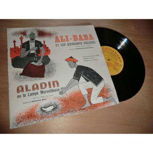 Livre Disque - Ali Baba Et Les Quarante Voleurs / Aladin Ou La Lampe Merveilleuse