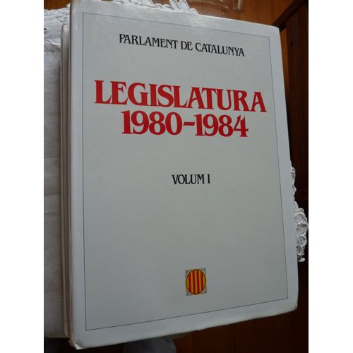 Legislatura  1980 - 1984 2 Tomes
