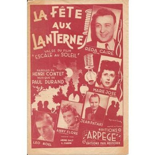 La Fête Aux Lanternes : Valse Du Film " Escale Au Soleil "