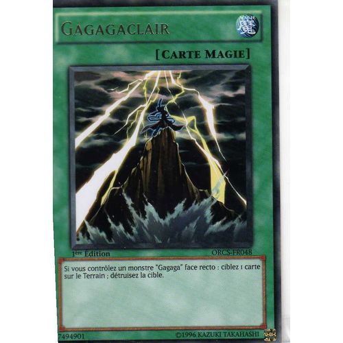 Yu-Gi-Oh ! Gagagaclair Orcs-Fr048 Rare 1ère Ed