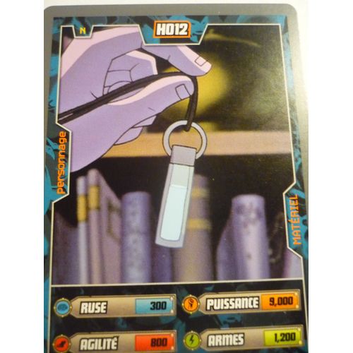 Carte À Jouer Ben 10 Alien Aventures : Personnage Matériel "Ho12" N 16/30