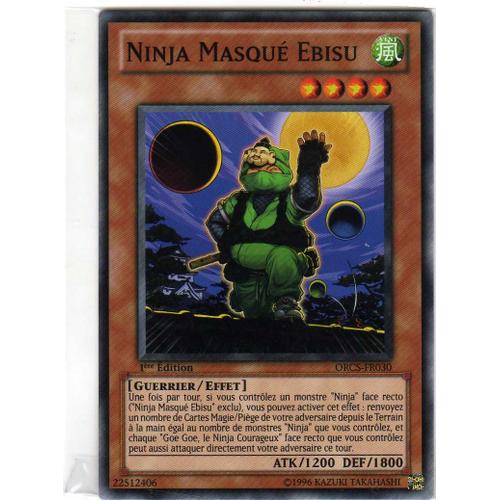 Ninja Masque Ebisu - Orcs-Fr030 - 1er Edition