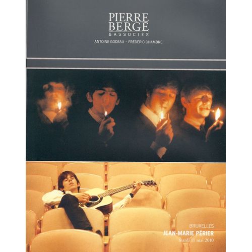 Catalogue Vente Jean Marie Périer Photos Jagger Hardy Halliday Vartan Beatles Rolling Stones....