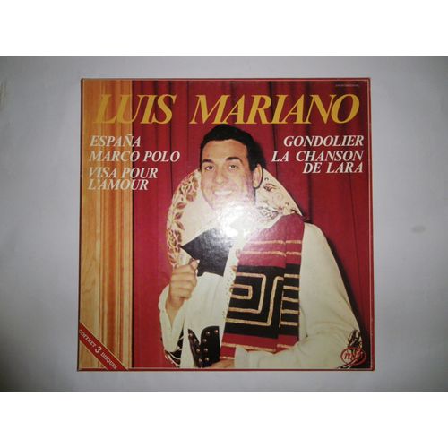 Luis Mariano Coffret 3 Disques